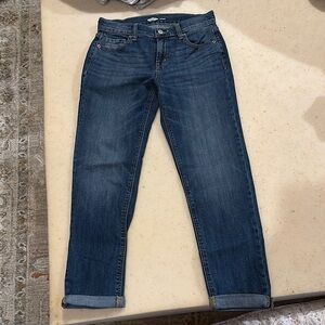 Old Navy Blue Boyfriend Jeans